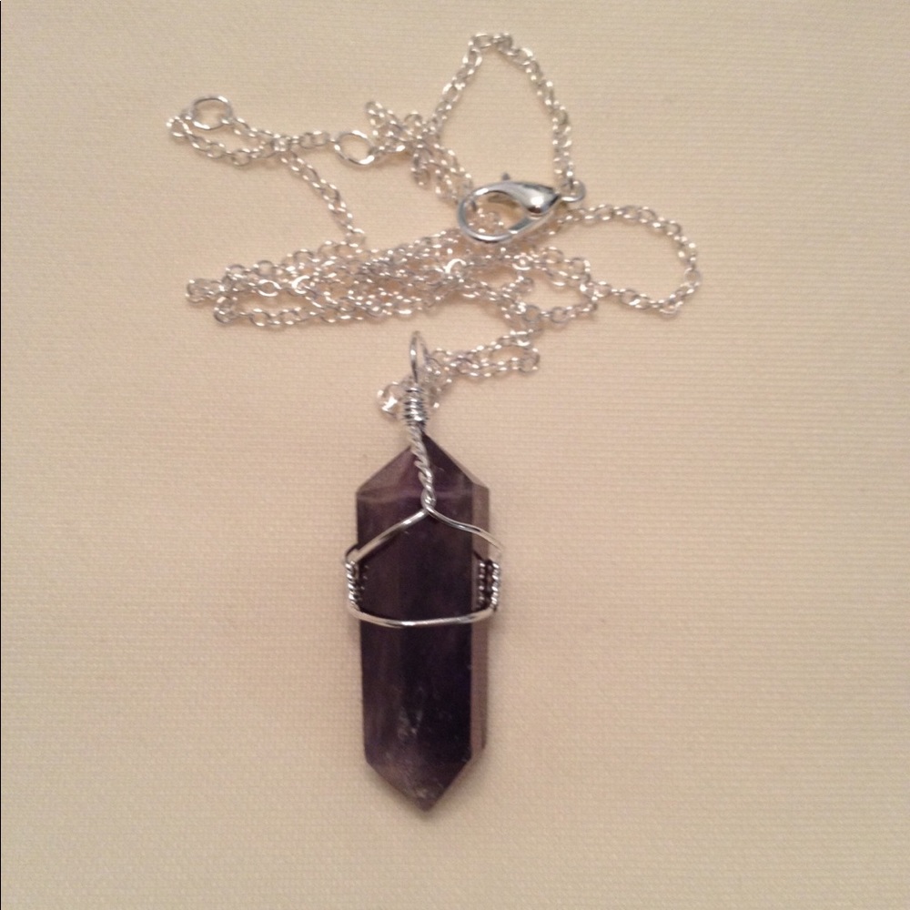 Genuine Amethyst Gemstone Necklace